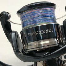 Q シマノ 20 ストラディック SW 4000HG スピニングリール 本体のみ|SHIMANO STRADIC 04241 釣具 リール_画像2