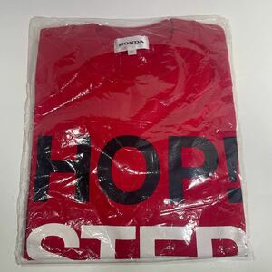 未開封 レア HONDA ホンダ ステップワゴン ヒップホップ　非売品 Tシャツ 赤 フリーサイズ HIPHOP！ STEP WGN ノベルティ 非売品