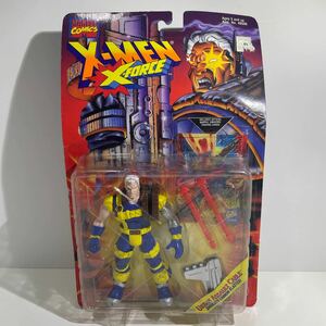  that time thing unopened ma- bell comics toy bizX-MEN X force cable action figure trading card attaching TOY BIZ out of print 