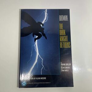  American Comics DC COMICS Batman The Dark Knight Returns Frank Miller Klaus Janson Batman book@ comics English version 