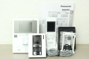  中古品 Panasonicドアホン 親子セット VL-MWD302K VL-V522L-WS VL-WD613 1I209