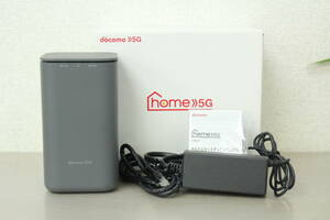  docomo ドコモ HOME 5G 無線LAN HR01 Homeルーター WiFi Dark Gray ダークグレー 3I291
