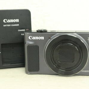  写真/動画撮影確認済 Canon PC2271 PowerShot SX620 HS コンパクト デジタル カメラ 本体/充電器/SDカード/バッテリー 3I481の画像1