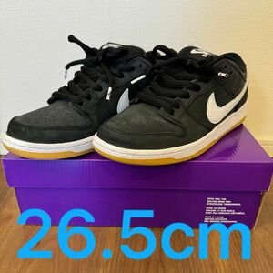 Nike SB Dunk Low Pro Black Gum 26.5cm 