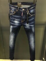 【未使用】 DSQUARED2 サイズ54 ディースクエアード デニム ジーンズ ジーパン Gパン パンツ ボトムス_画像1