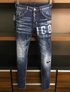 【未使用】 DSQUARED2 サイズ54 ディースクエアード デニム ジーンズ ジーパン Gパン パンツ ボトムス