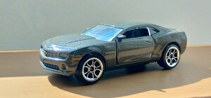 マジョレット majorette Camaro　カマロ トミカサイズ ガンメタ ミニカー　ドア開閉