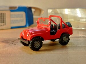 ミニチュア ミニカー ROCO miniatur modell ジオラマ 　1/87 オーストリア製　CJ Wrangler ラングラー jeep 