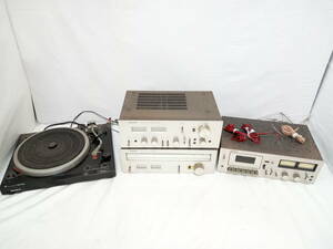 【USED品～ジャンク品】SONY ソニー オーディオ一式 おまとめセット/PS-44/TA-22/ST-11/TC-K3/アンプ/チューナー他/14-06KO012902