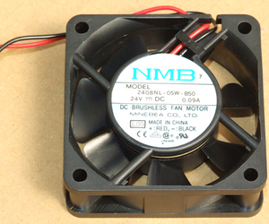 NMB 24V DCファン 2408NL-05W-B50 L00　60mm角　２個セット　未使用　長期保管品　　