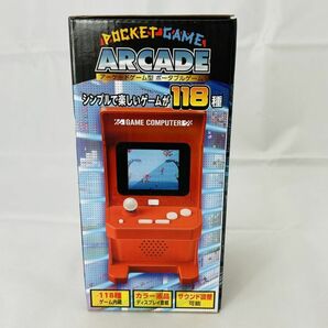 POCKET GAME ARCADE ポケットゲーム アーケード 白 カラー液晶搭載 118種類のゲーム内蔵 サウンド調整可能の画像2
