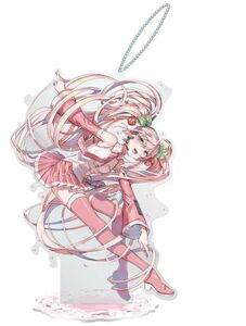 Hatsune Sakura Miku figure 初音ミク 桜ミク フィギュア スタンド付 ビッグクリアキーチェーン 2022 アクスタ 未来 ボカロ VOCALOID a