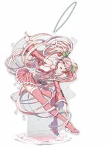 Hatsune Sakura Miku figure 初音ミク 桜ミク フィギュア スタンド付 ビッグクリアキーチェーン 2022 アクスタ 未来 ボカロ VOCALOID a_画像1