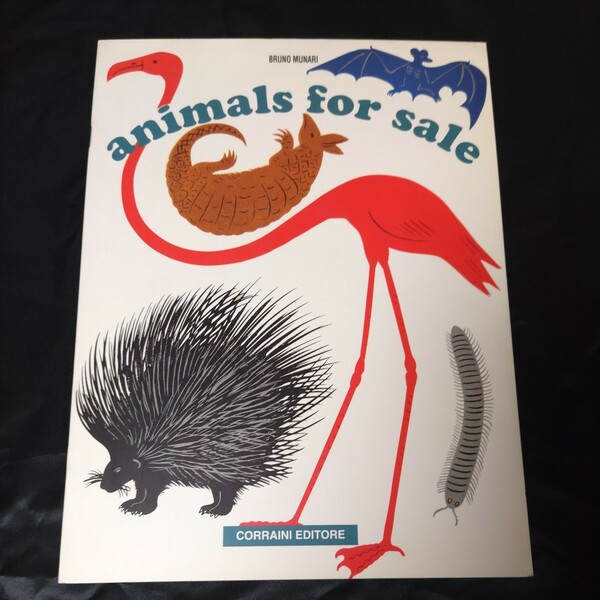 しかけ絵本　ブルーノ・ムナーリ　Animals for Sale　棚Ha1