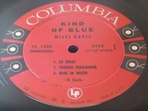 【オリジナル】KIND OF BLUE / Miles Davis★深溝/6EYE/誤植ラベル★_画像2