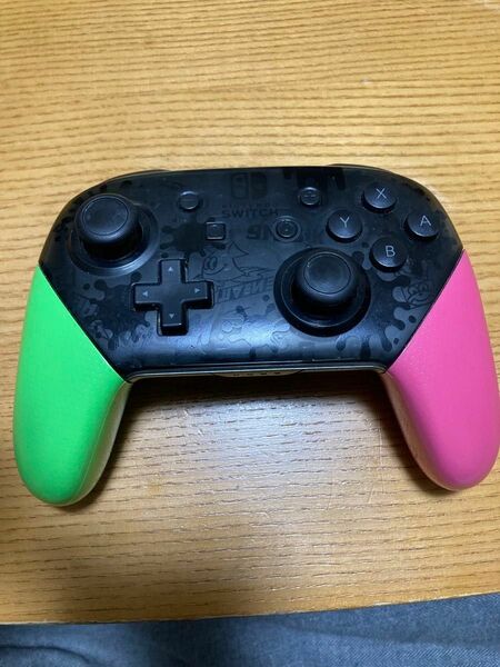 ジャンク品　Nintendo Switch スプラトゥーン Proコントローラー