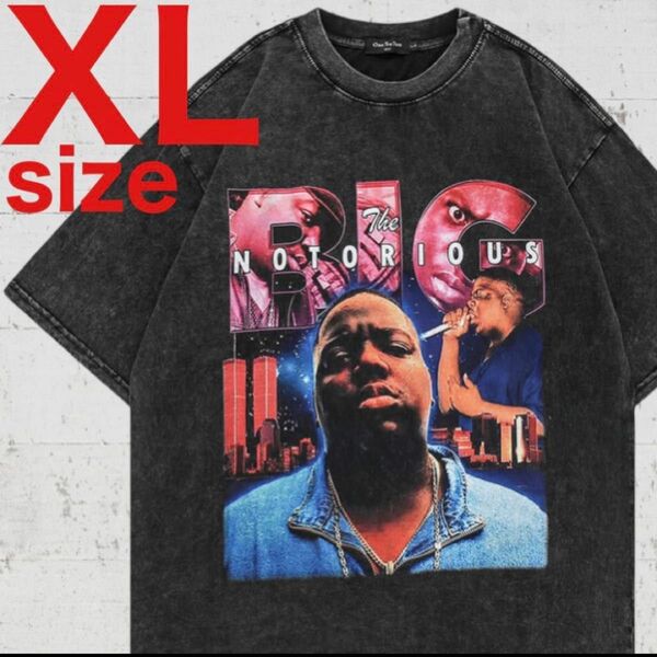 【SALE】Biggie　ビギー　BIG　ラップ　Tシャツ　ブラック　XLサイズ