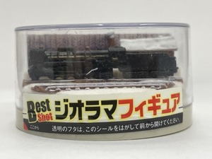 ■★BOSS限定　Best　Shotジオラマフィギュア　雪景色の蒸気機関車