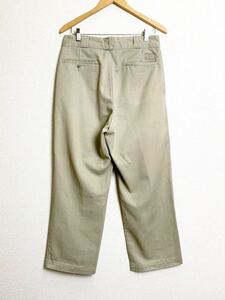 90s USA製 ビンテージ DICKIES 874 タロンジッパー ワーク チノ パンツ チノパン ディッキーズ 米国製 オールド ワイド /ベンデイビス 