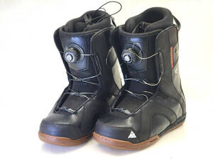 0131★☆　スノーボード　ブーツ　K2　SNOW　BOARDING　DOMAIN　黒　DOMAIN　BOA　US8.5 EUR 41.5 UK7.5 26.5cm☆★