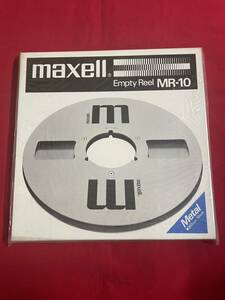 A-3【未使用品】maxell オープンリールテープ メタルリール metal マクセル 空リール MR-10 10号