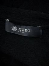 nano base カットソー トップス ブラック サイズM レディース ナノユニバース 24022801_画像5