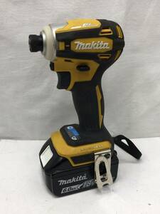 makita Makita TD172DGXFY rechargeable impact driver case, charger, battery 2 piece attaching SS-285656