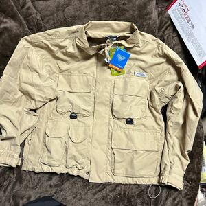 新品激安！コロンビア ディスペアーベイジャケット Lサイズフィッシング ジャケット PFG フイナム コラボ 撥水 UVカット 2022AW定価27500