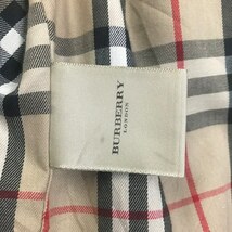 USA製 BURBERRY LONDON トレンチコート ノバチェック made in usa バーバリー 黒 ブラック 古着 e23112707_画像4