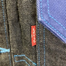 STUSSY ステューシー ジャケット Levi’s リーバイス 1stタイプ デニムジャケット 古着 e23112602_画像3