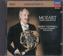 タックウェル/モーツァルト　ホルン協奏曲集　国内CD美品状態良好　f00l-23145 barry tuckwell horn mozart_画像1