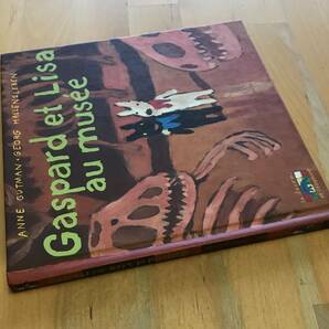 古本 洋書 絵本 フランス語 Gaspard Et Lisa Au Musee  Anne Gutman Georg Hallensleben リサとガスパールのはくぶつかんの画像6