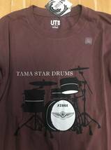 新品　UNIQLO ユニクロ UT TAMA ドラム Tシャツ Lサイズ TAMA STAR DRUMS ザ・ブランズ ミュージック_画像2