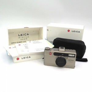 1円～ Leica ライカ minilux zoom コンパクトフィルムカメラ 他 ケース・箱付 動作確認済 現状品 y168-2435025【Y商品】