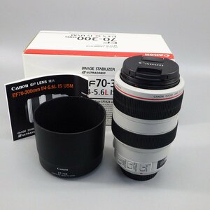 1円～ Canon キヤノン EF 70-300mm F4-5.6 L IS USM Telephoto Zoom Lens ※動作未確認 箱付き カメラ 140-2491395【O商品】