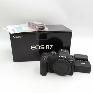 1円～ Canon キヤノン EOS R7 ミラーレス一眼カメラ ボディのみ 箱付 通電のみ確認済 現状品 y136-2509972【Y商品】