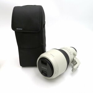 1円～ SONY ソニー FE 4.5-5.6 100-400mm GM OSS 超望遠ズームレンズ ケース付 y98-2470115【Y商品】