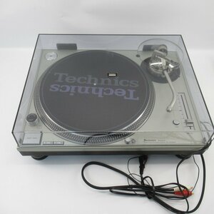 1円～ Technics テクニクス SL-1200MK6-S ターンテーブル シルバー 通電確認済み 現状品 87-2493317【O商品】