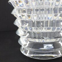 1円～ Baccarat バカラ アイ フラワーベース L クリスタルガラス 箱付き 食器 193-2511415【O商品】_画像9