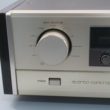 1円～ Accuphase C-260 コントロールアンプ アキュフェーズ 通電確認済み 現状品 オーディオ機器 324-2525543【O商品】_画像2