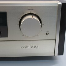 1円～ Accuphase C-260 コントロールアンプ アキュフェーズ 通電確認済み 現状品 オーディオ機器 324-2525543【O商品】_画像3