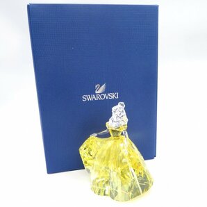 1円～ SWAROVSKI スワロフスキー 2017年限定 ディズニー「美女と野獣 ベル」5248590 フィギュリン 箱付 y191-2508107【Y商品】の画像1