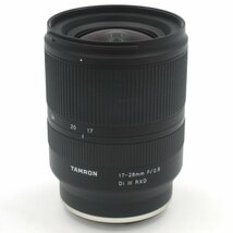 1円～ TAMRON タムロン 17-28mm F/2.8 Di III RXD 大口径超広角ズームレンズ 箱付 動作未確認 y295-2540356【Y商品】_画像2