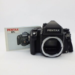 1円～ PENTAX ペンタックス pentax 67 II ボディ ※通電確認済み 現状品 カメラ 200-2524729【O商品】