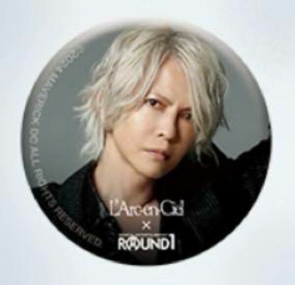 L'Arc~en~Ciel HYDE UNDERGROUND 缶バッジ バッヂ ラルクアンシエル ガチャ ROUND1 ラウンドワン / THE LAST ROCKSTARS