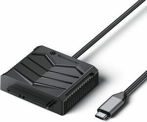 【未検品】USB 3.0 Type C BB970 2.5 インチ SATA ハードドライブアダプター、2.5 インチ HDD/SSD 用 SATA III Yottamaster