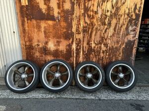 ムーンアイズ mooneyes アルミホイール 4本セット アメ車 カスタム ホットロッド