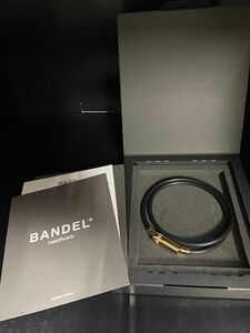 BANDEL（バンデル）NEUTRAL （ニュートラル）ブラック×ゴールド　Mサイズ47cm 専用箱付き　正規品