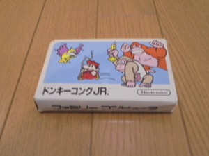 ファミコンソフト　ドンキーコングJr中古品