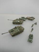 1/144完成品ヤークトパンター×2＆Sdkfz251-9D＆Sdkfz251-22D/75mm砲＆ワーゲン無線車＆自転車兵/パンツァーファウスト「黒豹が棲む森で2」_画像8